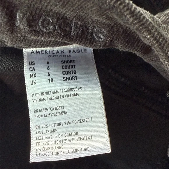 American Eagle Outfitters Black Jeggings - Picture 3 of 4